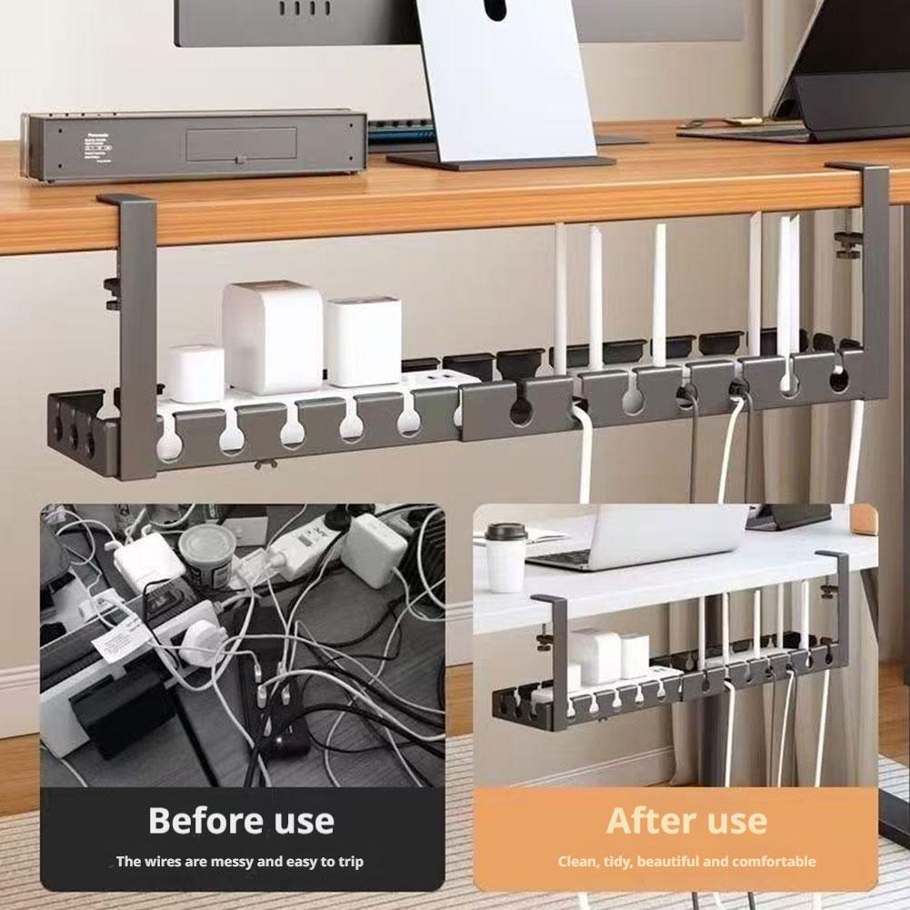 Cable Tray Under Desk - Ausziehbares Kabelmanagement unter dem Schreibtisch, kein