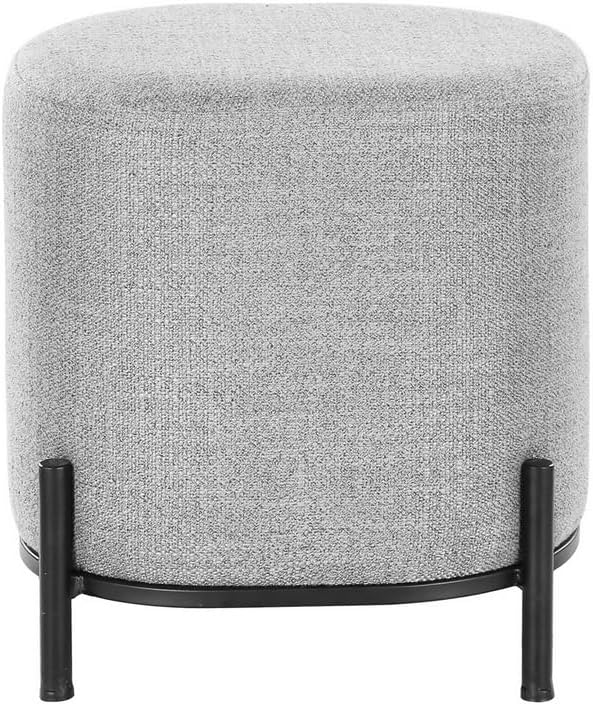 Office Furniture Home - **/Ottomane, runder Fußhocker, Lounge-Fußhocker, Schminkhocker, gepolsterte