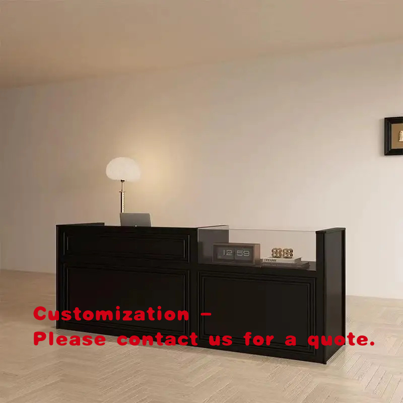 Office Furniture And Desks - Maßgefertigter Moderner Büro-Empfangstresen Bekleidungsgeschäft Schönheitssalon Bar