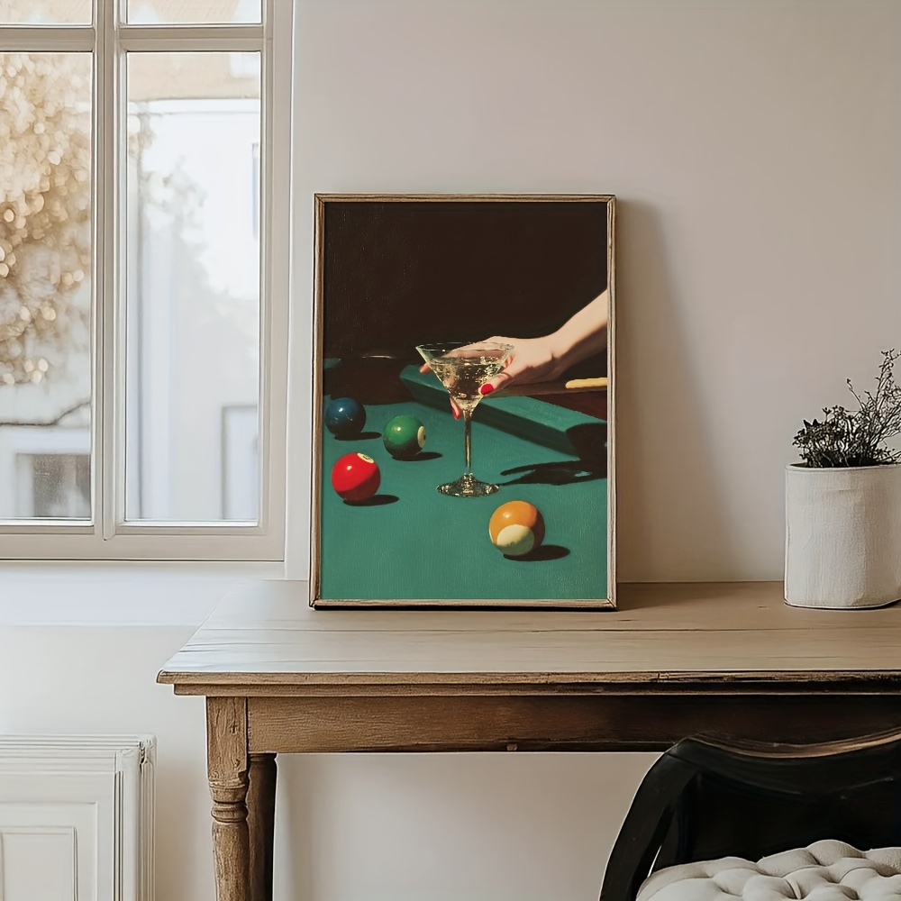 1 Stück Vintage Billard-Cockta – Office Furniture Layout Bewertung und Preis