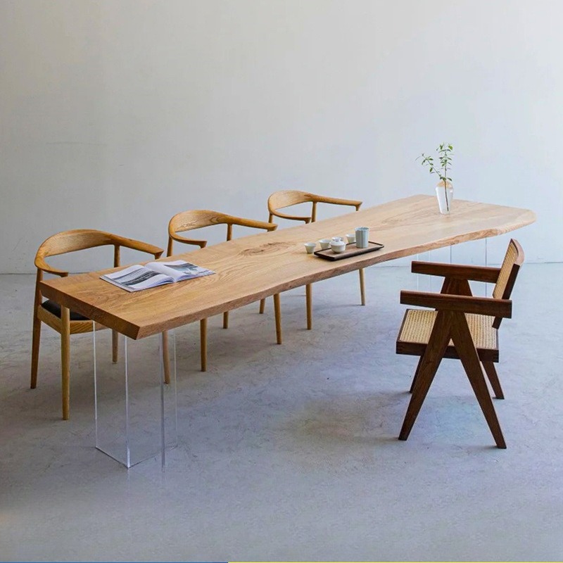 Nordischer Massivholz-Acryl-Sc – Office Furniture And Desks Bewertung und Preis