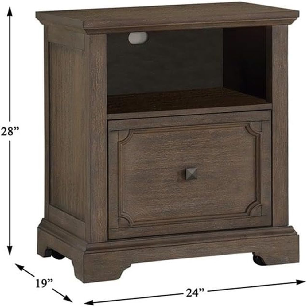 Antiker grauer seitlicher Akte – File Cabinet Lateral Bewertung und Preis