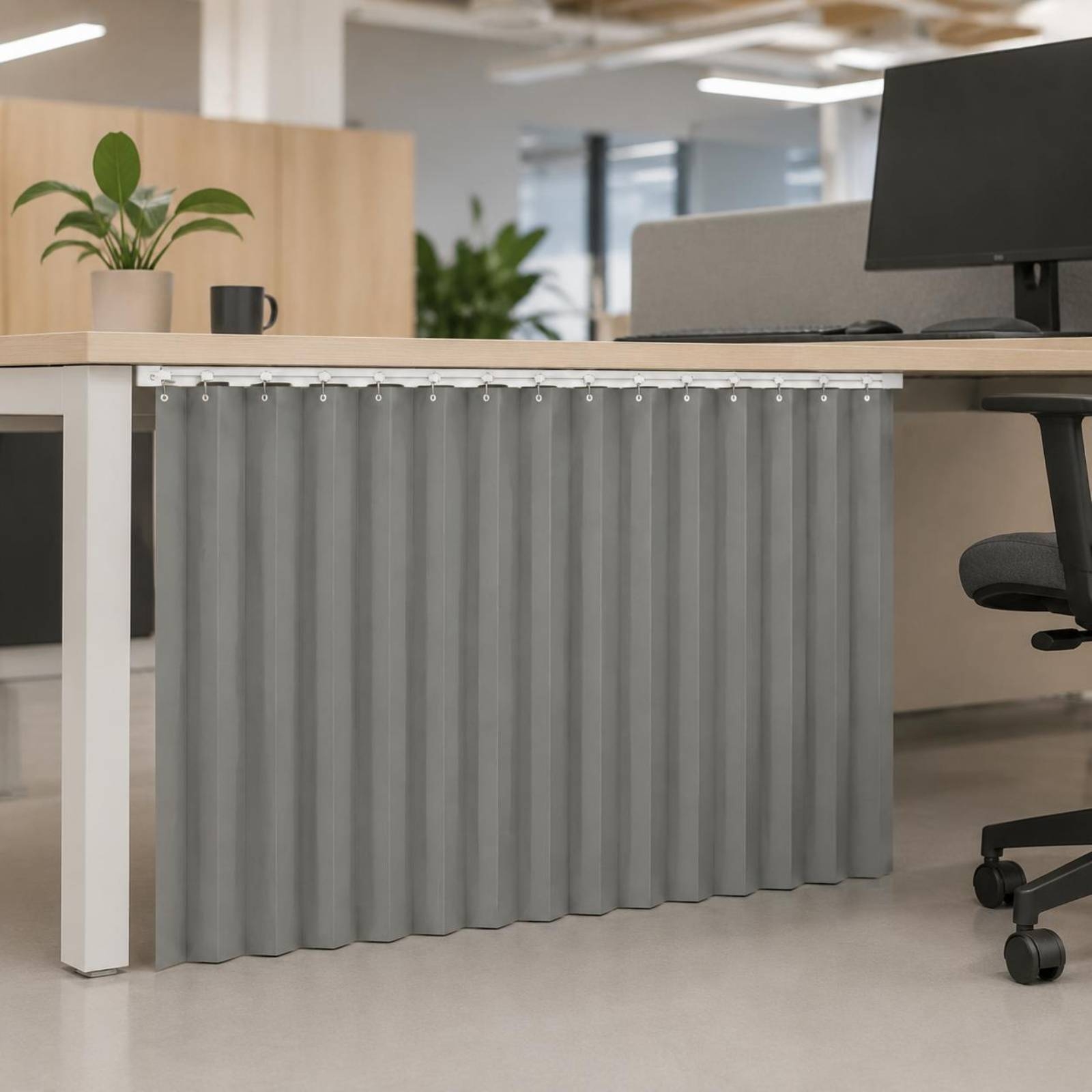 Schreibtisch-Sichtschutzvorhan – Office Furniture And Desks Bewertung und Preis