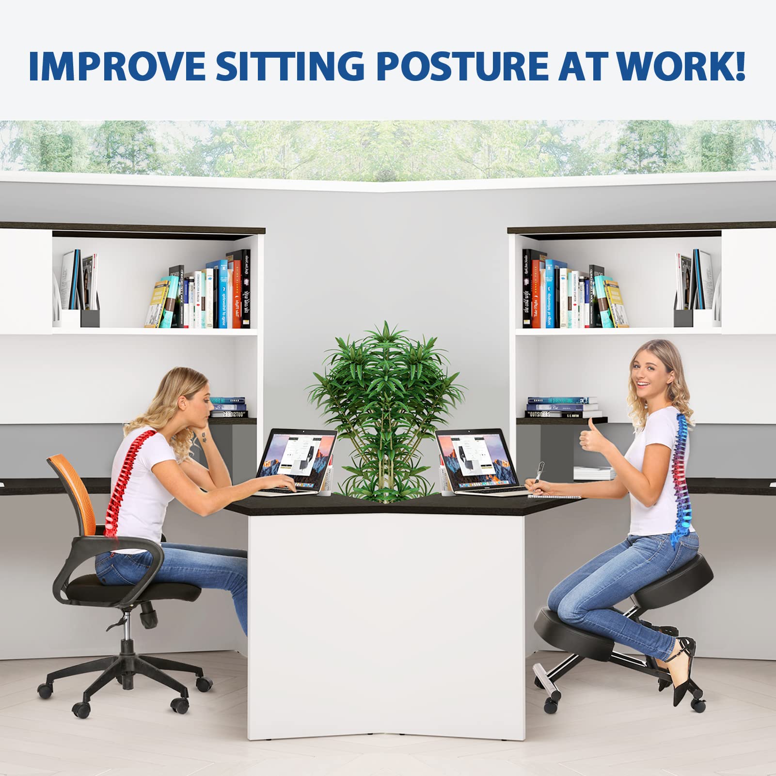 Ergonomischer Kniestuhl für Bü – Office Furniture Home Bewertung und Preis