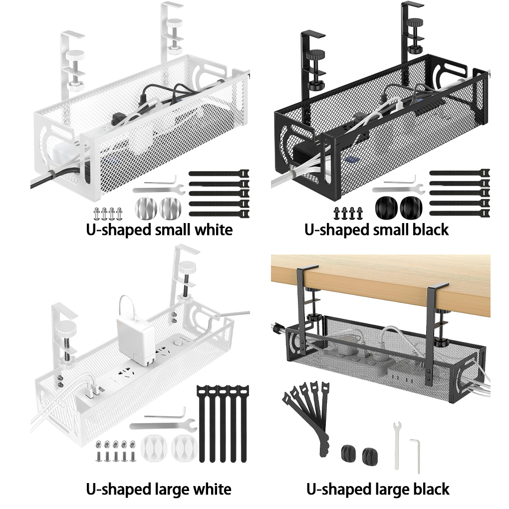 Neues tragbares Management unt – Cable Tray Under Desk Bewertung und Preis