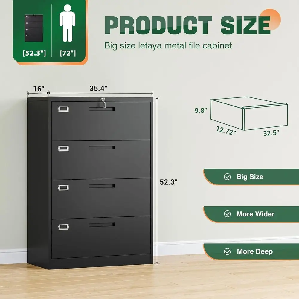 Metall-Aktenschrank mit Schlos – File Cabinet Lateral Bewertung und Preis