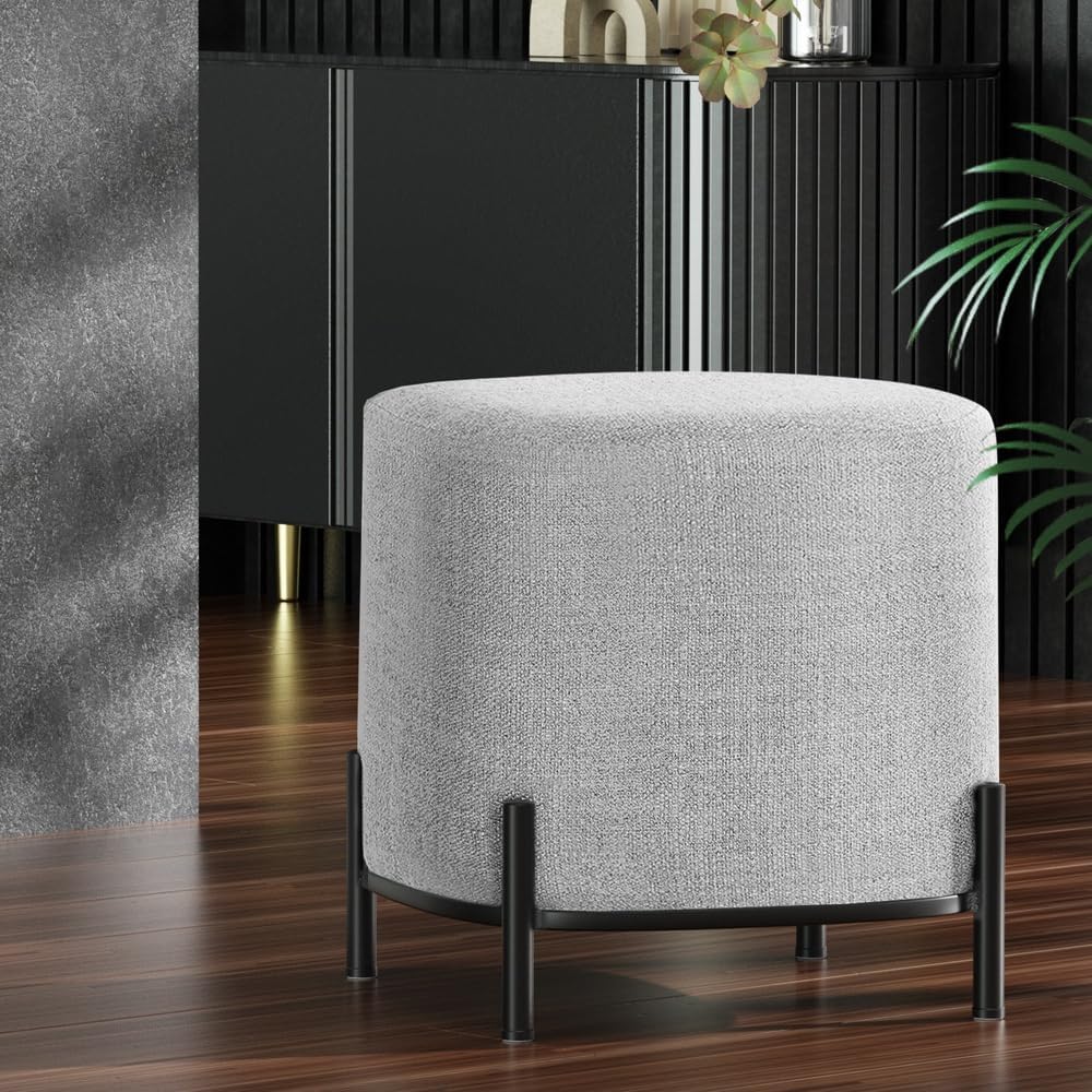 **/Ottomane, runder Fußhocker, – Office Furniture Home Bewertung und Preis