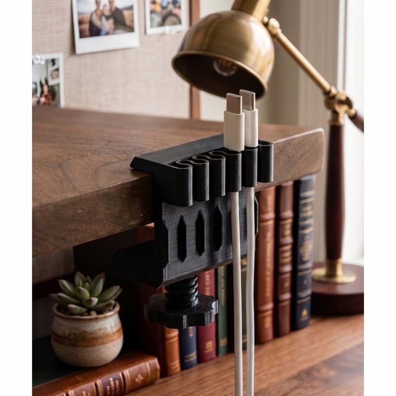 3 Desktop-Kabelmanager-Clips,  – Office Furniture Layout Bewertung und Preis