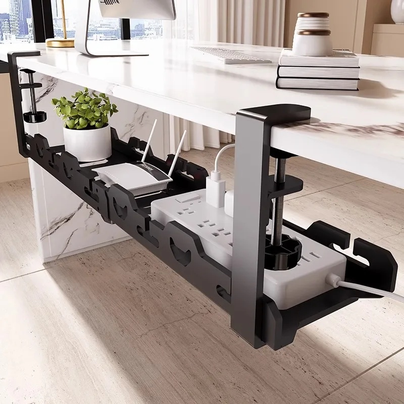 Teleskopisches Untertisch-Aufb – Cable Tray Under Desk Bewertung und Preis