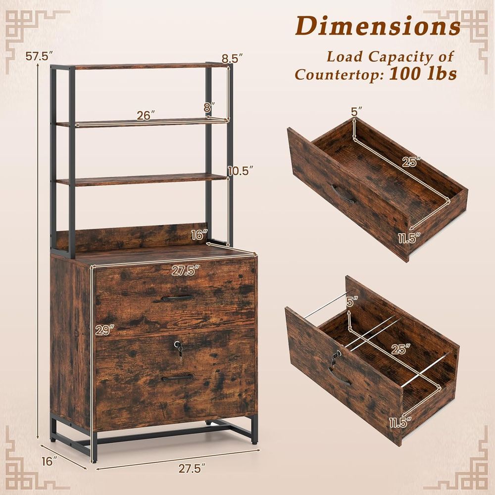 Lateraler Aktenschrank im Indu – File Cabinet Lateral Bewertung und Preis