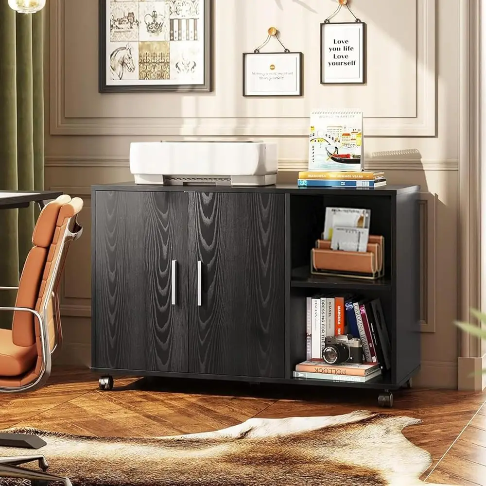 Schwarzer Büro-Aufbewahrungssc – File Cabinet Lateral Bewertung und Preis