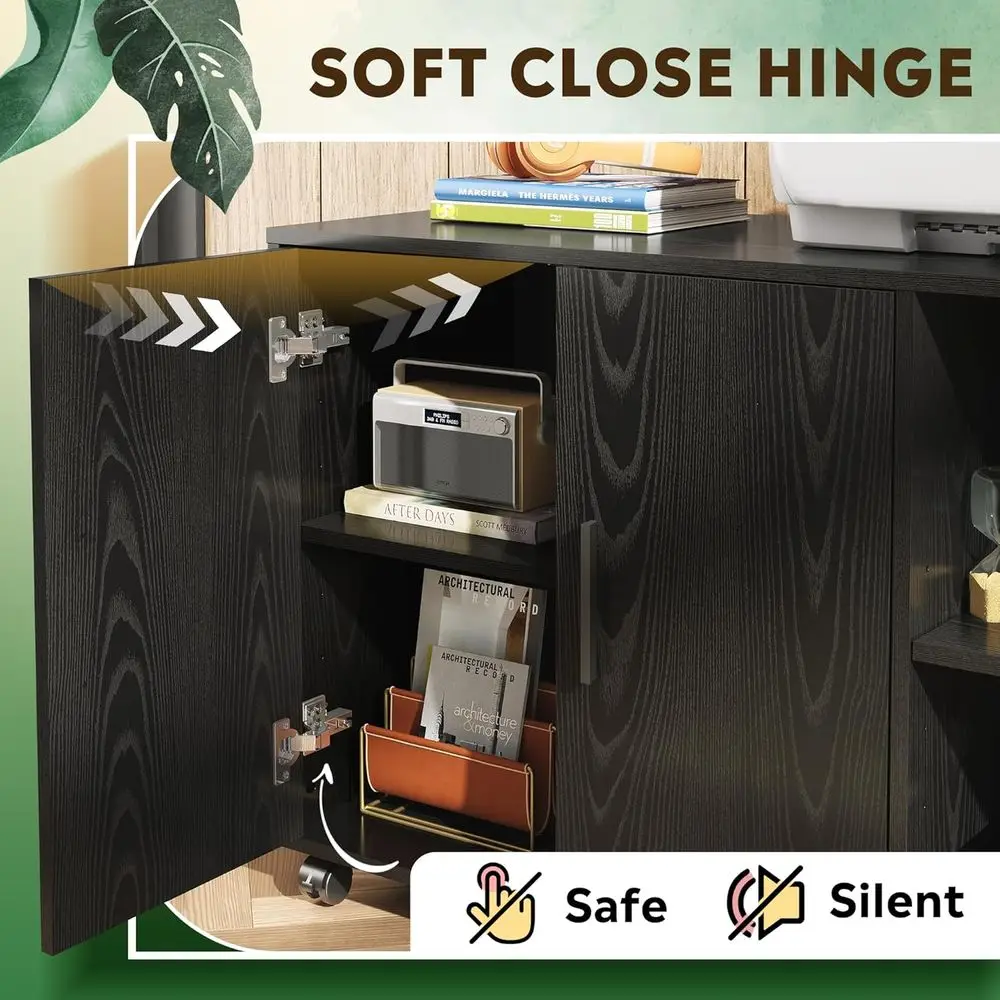 Schwarzer Büro-Aufbewahrungssc – File Cabinet Lateral Bewertung und Preis