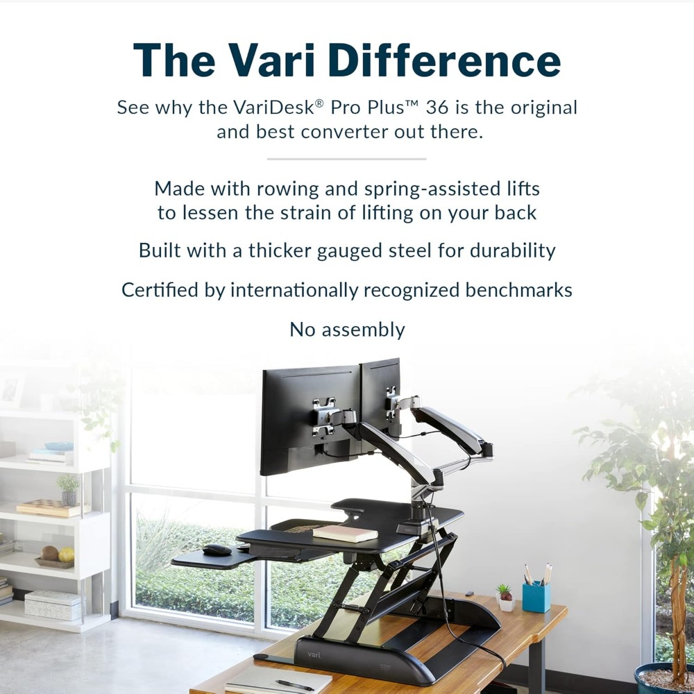 Desk Pro Plus 36, Standkonvert – Office Furniture Plus Bewertung und Preis