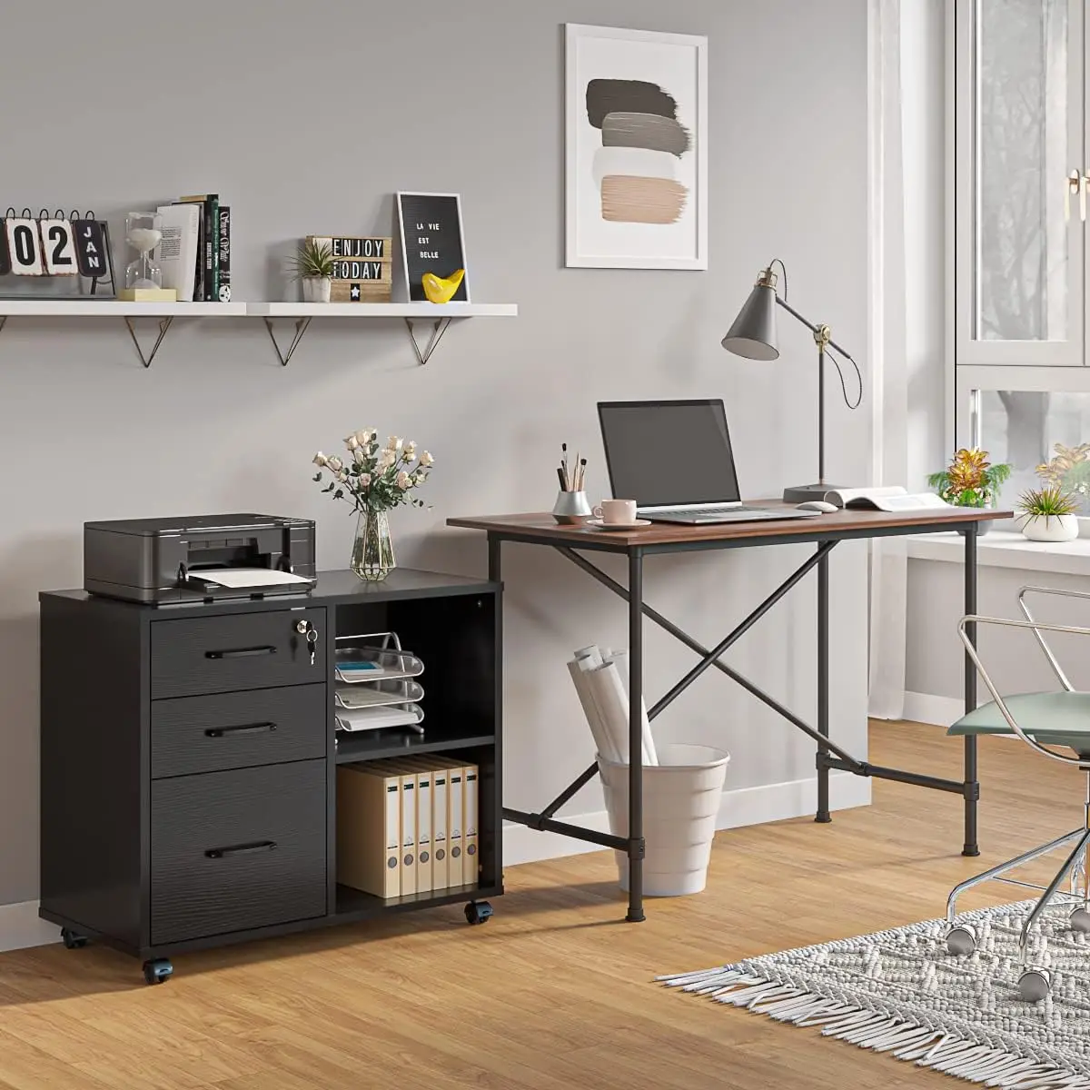 3-Schubladen-Büro-Aktenschrank – File Cabinet Lateral Bewertung und Preis