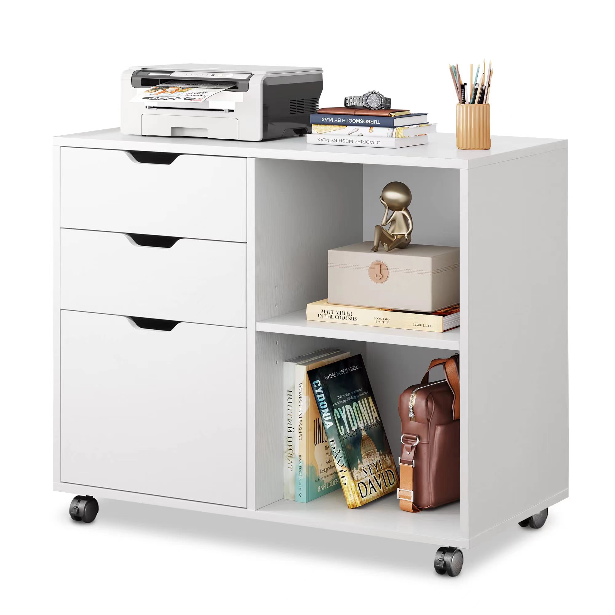 3-Schubladen Holz-Aktenschrank – File Cabinet Lateral Bewertung und Preis