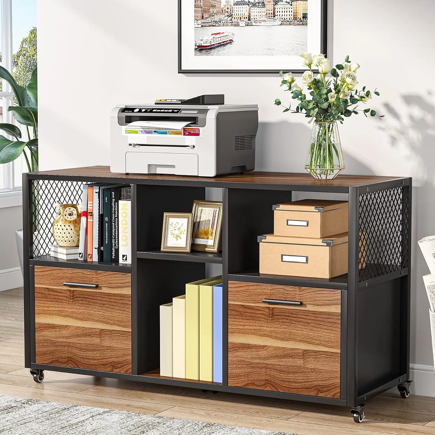 2-Schubladen-Holz-Aktenschrank – File Cabinet Lateral Bewertung und Preis