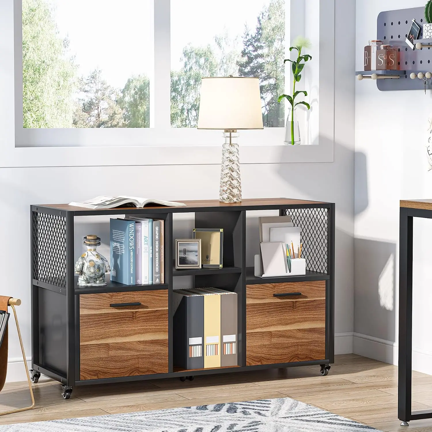 2-Schubladen-Holz-Aktenschrank – File Cabinet Lateral Bewertung und Preis