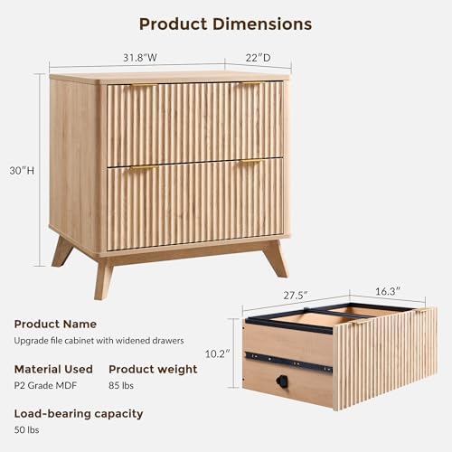 Aktenschrank mit 2 Schubladen, – File Cabinet Lateral Bewertung und Preis